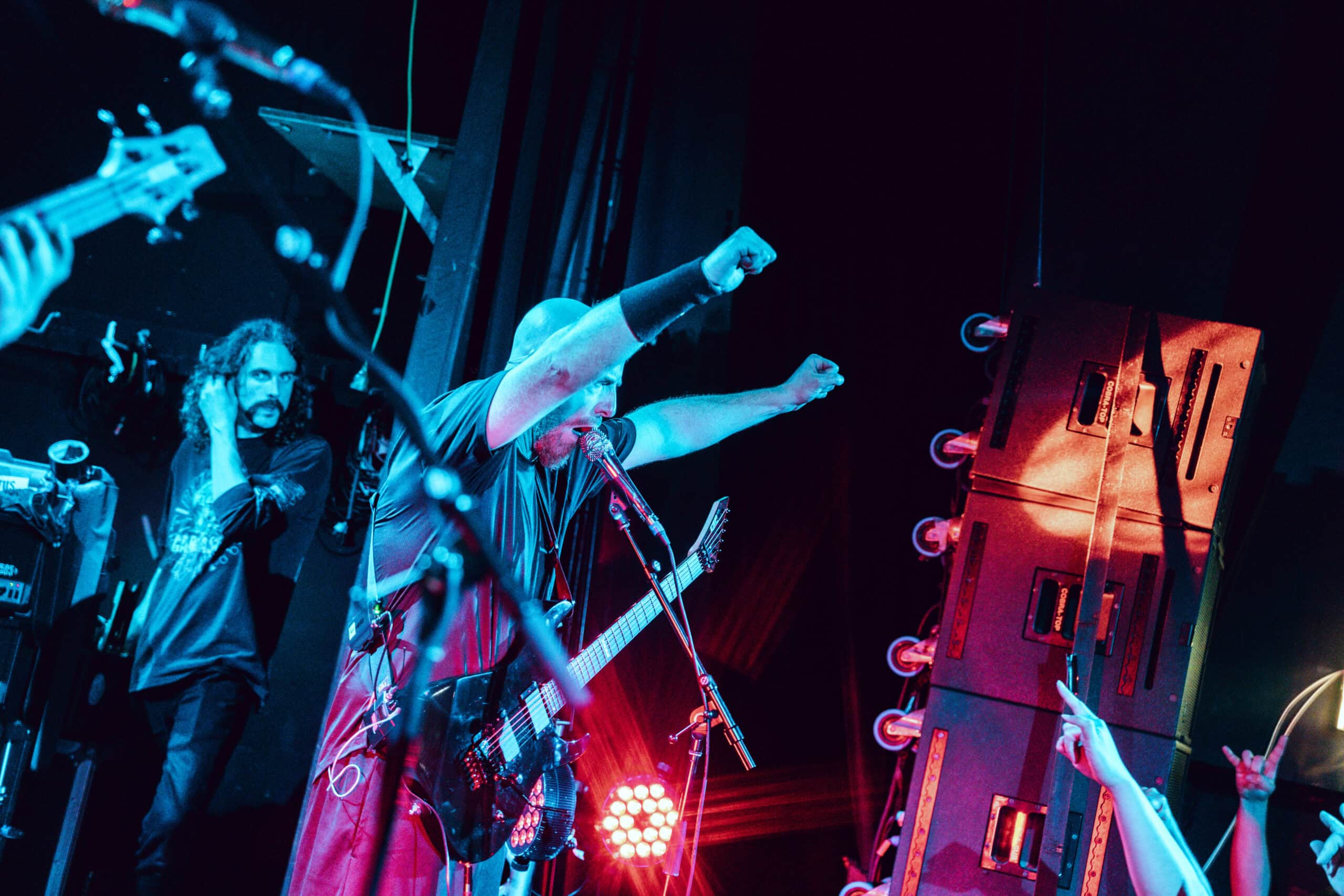 Audience at a Dying Fetus concert